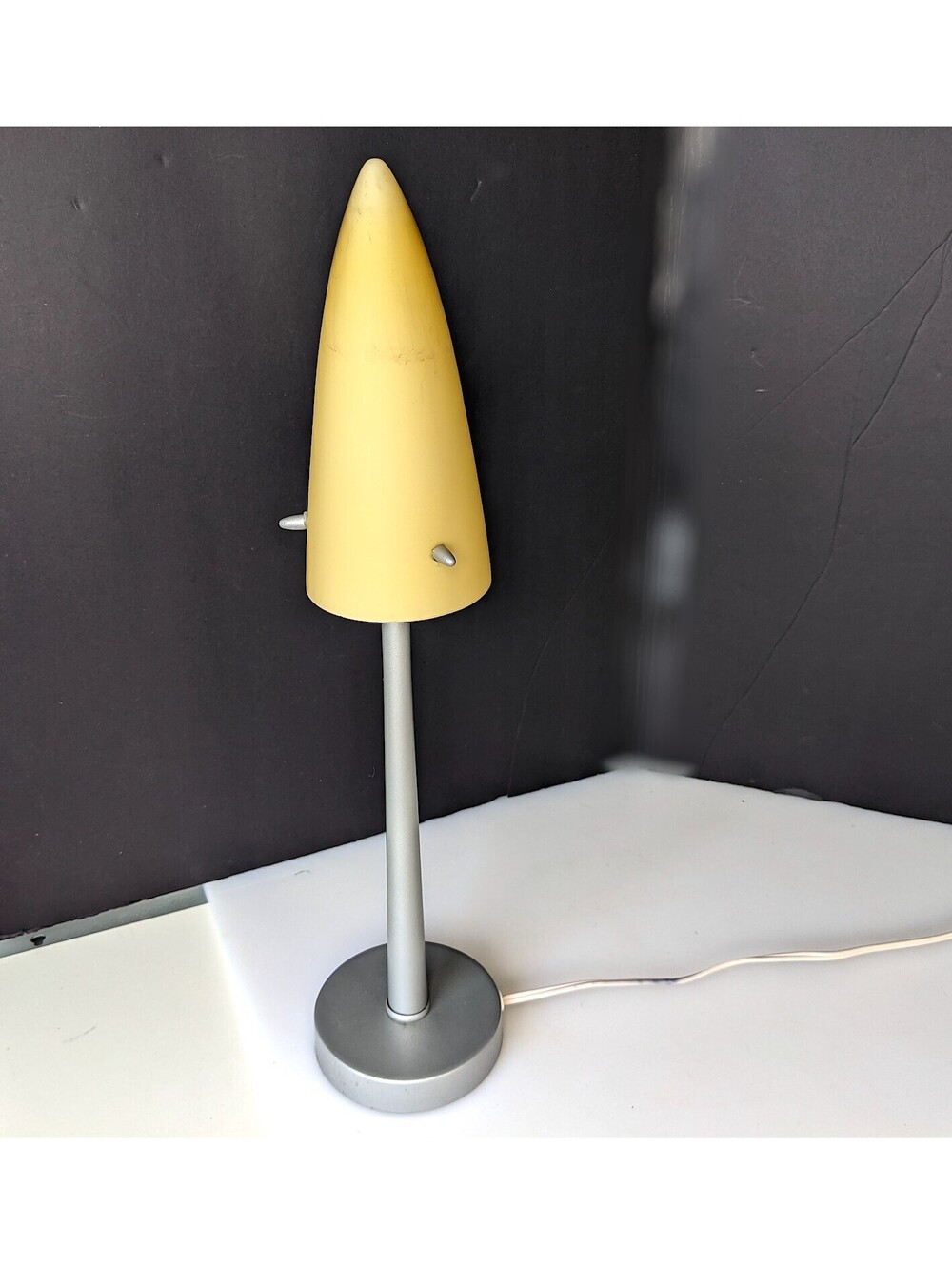 IKEA Kvintett B9421 Table Lamp Taiwan | Postmodern Yellow Bullet Mushroom Light